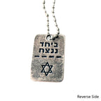 ‘Bring Them Home’ Dog Tag Necklace made from Rockets