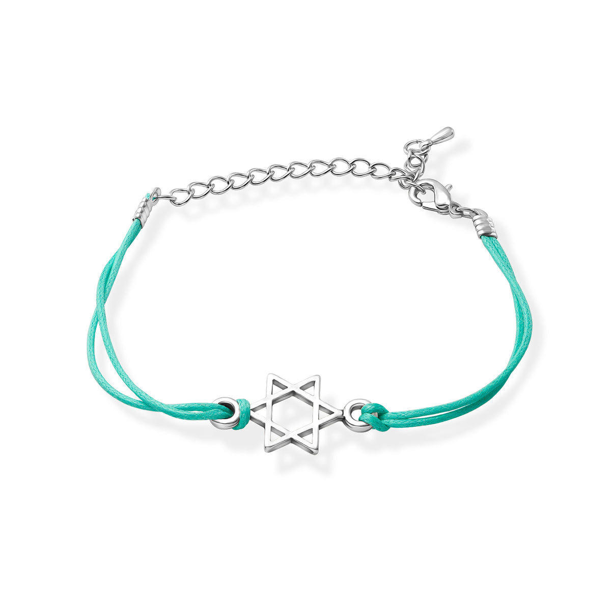 Star of David String Bracelet made from Rockets