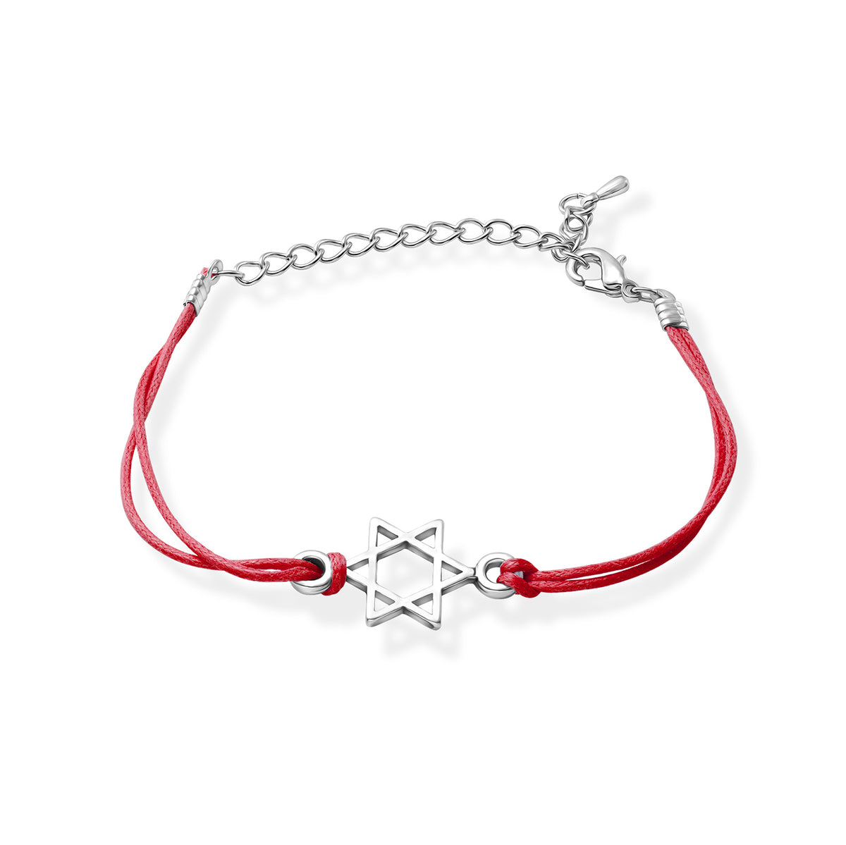 Star of David String Bracelet made from Rockets