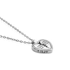 Hostage’s ‘Heart of Faith’ Necklace made from Rockets