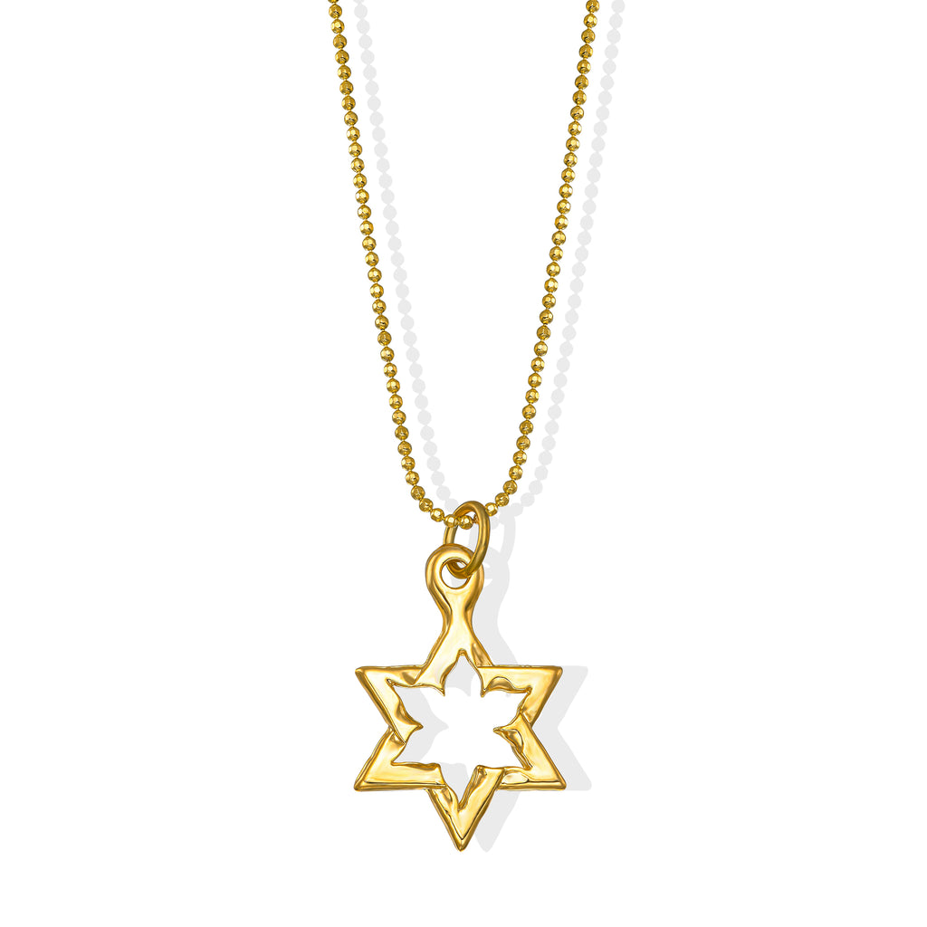Star of David Necklace made from Rockets