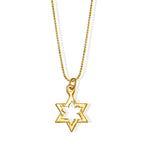Star of David Necklace made from Rockets