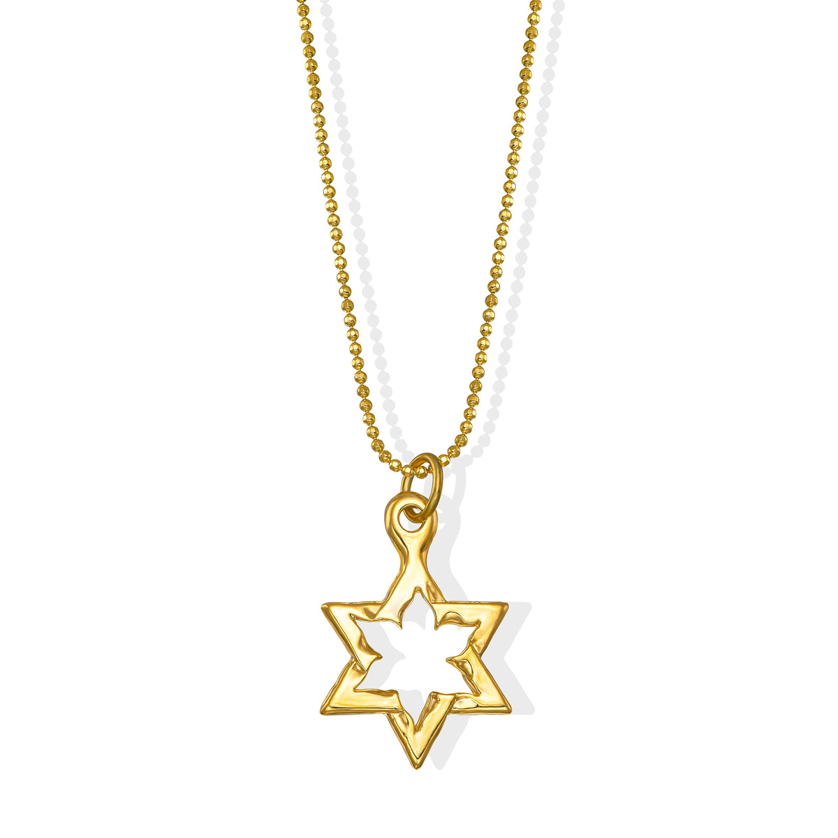 Star of David Necklace made from Rockets