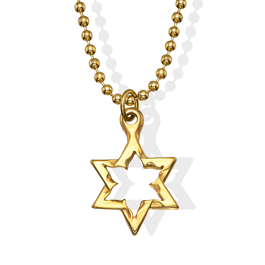 Star of David Necklace made from Rockets