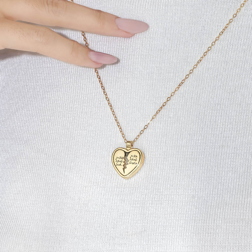 Hostage’s ‘Heart of Faith’ Necklace made from Rockets