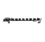 Rose Garden Menorah made from Rockets by Yaron Bob