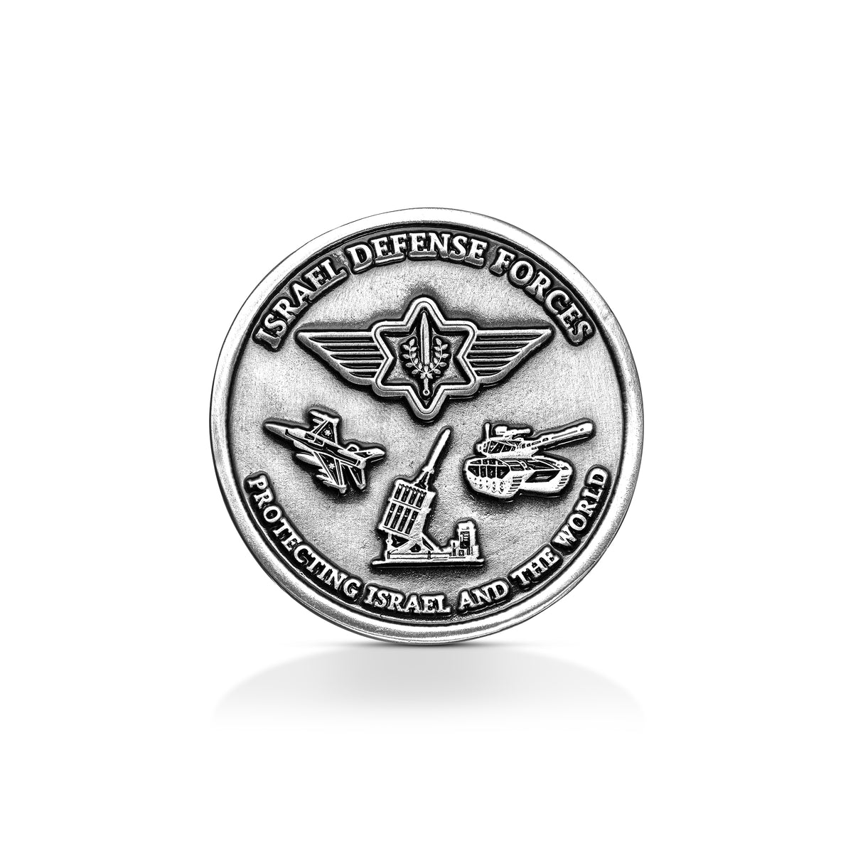 IDF-US Military Coin made from Iranian Missiles