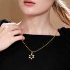 Star of David Necklace made from Rockets
