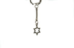 Star of David Key Chain made from Rockets