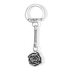 Rose Petal Key Chain made from Rockets