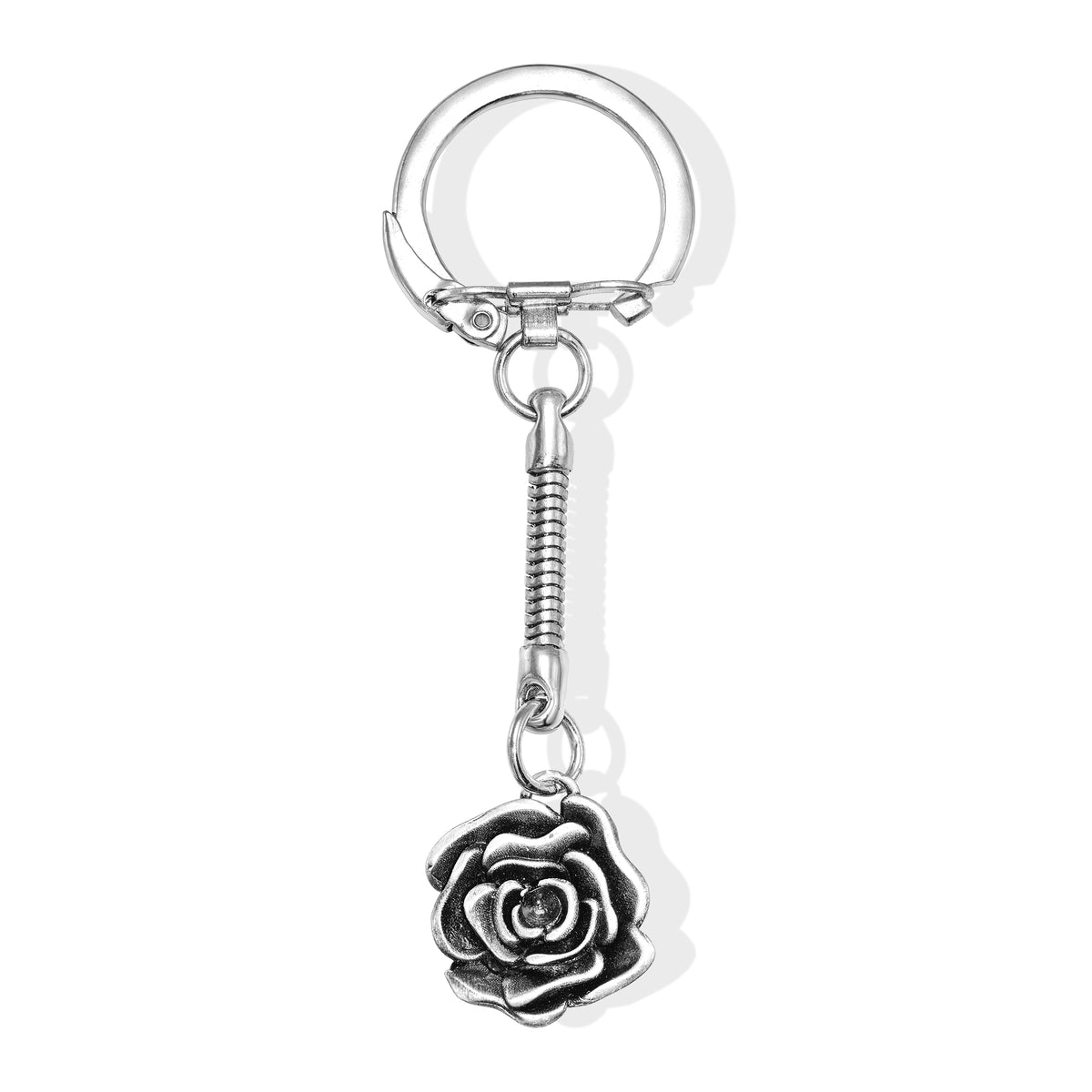 Rose Petal Key Chain made from Rockets