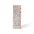 Hebrew Home Blessing Plaque made from Iron Dome and Jerusalem Stone