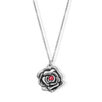 Ruby Rose Necklace made from Rockets